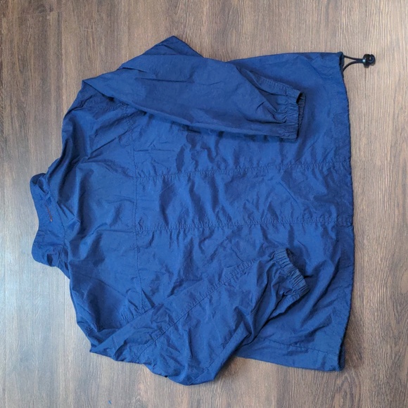 Nike Men's Size Large Vintage Blue Windbreaker Jacket (Please Read) - Picture 9 of 11